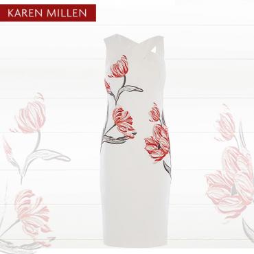 ใส่เสื้อดอก ให้ว้าว ซัมเมอร์นี้ กับ Karen Millen