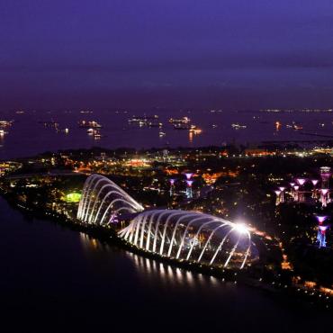 Flower Dome และ Cloud Forest