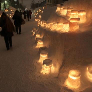 Otaru Snow Light Path Festival