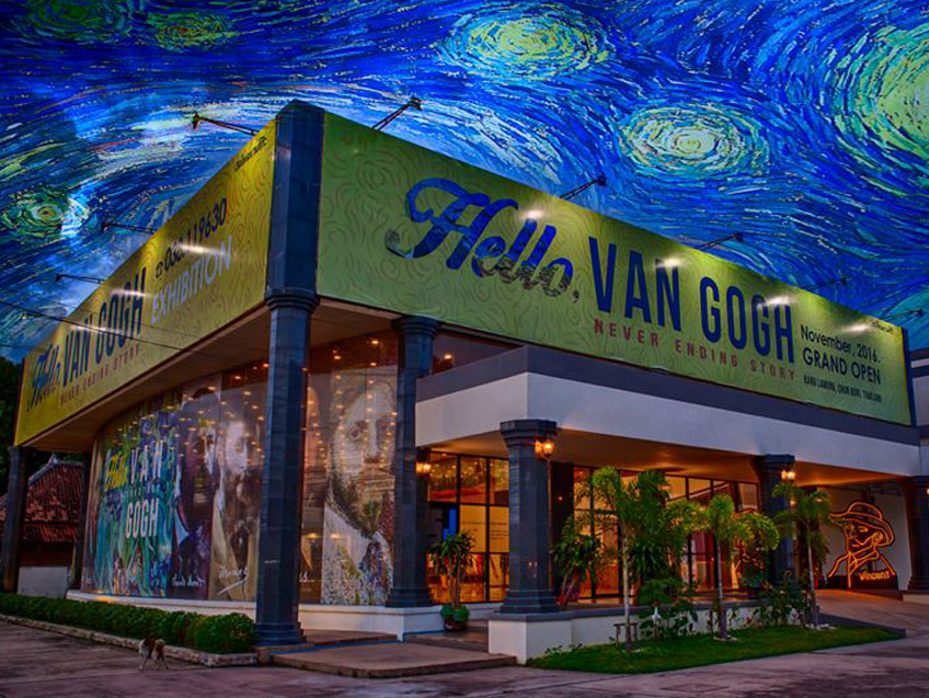 ชวนเที่ยวพัทยา เสพงานศิลปะของศิลปินเอกระดับโลก! ที่ Hello Van Gogh Pattaya