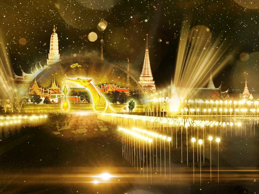 ชวนชมการแสดง แสง เสียง และม่านน้ำ ชุด “แสงแห่งพระมหากรุณาธิคุณอบอุ่นหล้า” ตระการตางดงามไปกับไฟประดับนับหมื่นดวงครั้งแรกของไทย