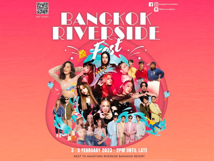 Bangkok Riverside Fest เทศกาลริมน้ำที่รวบรวมทุกความสนุกไว้ที่นี่!