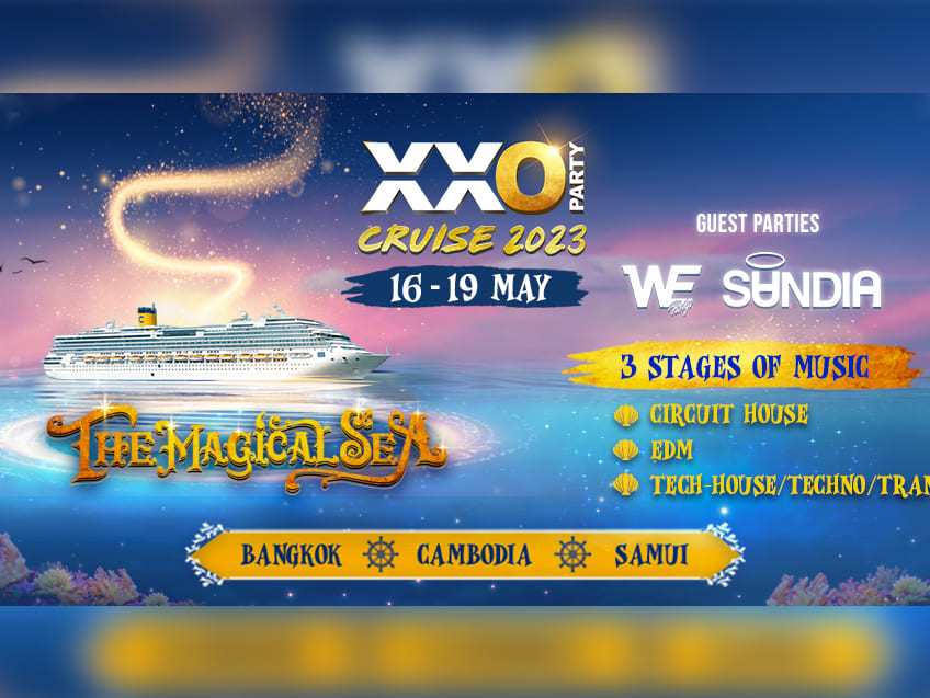 คอสต้า (ประเทศไทย) เปิดตัวทริปล่องเรือสำราญสุดหรู XXO PARTY CRUISE 2023 มุ่งหน้ากระตุ้นการท่องเที่ยวทางน้ำ