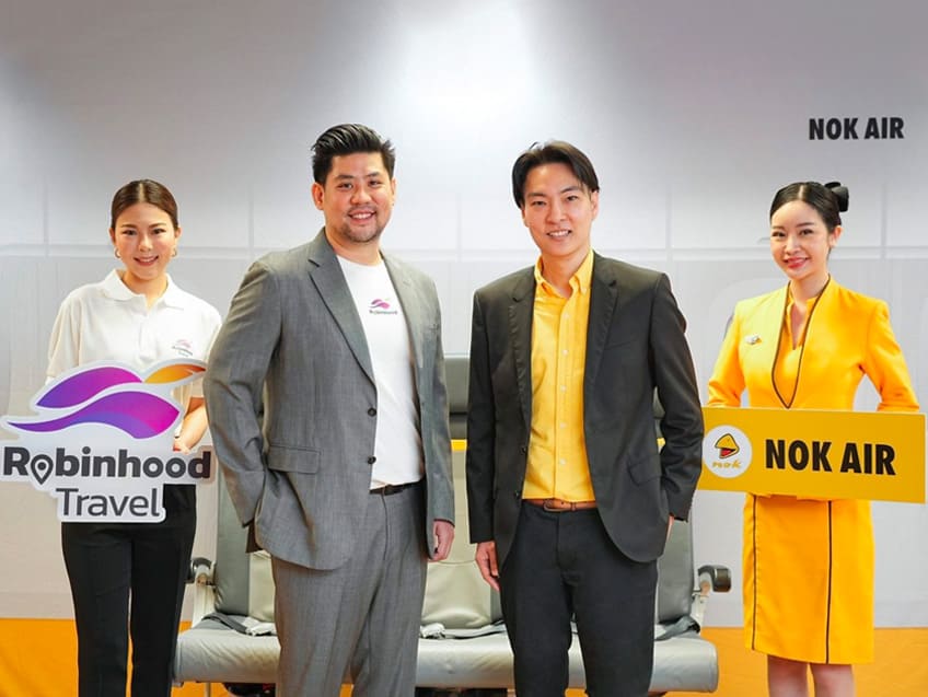 Robinhood แท็กทีม Nok Air มอบดีลสุดพิเศษ ให้ลูกค้า Robinhood Travel เข้า Nok Air Lounge ฟรี!!