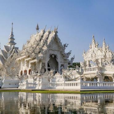 ดอยสุเทพ,วัดร่องขุ่น,สวนพฤษาศาสตร์,สวนเสือ