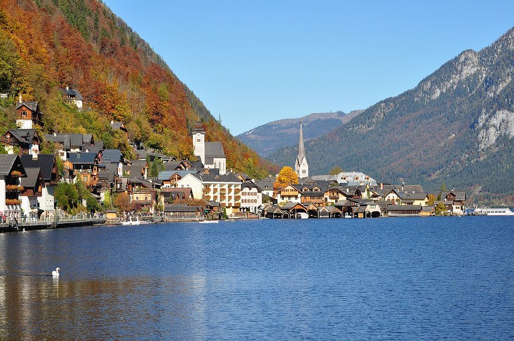ฮัลล์สตัทท์ (Hallstatt), ประเทศออสเตรีย ออสเตรีย, ยุโรป