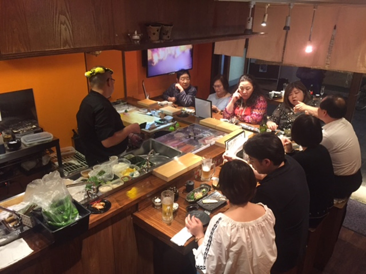 ร้านซูชิ Fujiya Seconds ร้านซูชิ, เที่ยวโอซาก้า