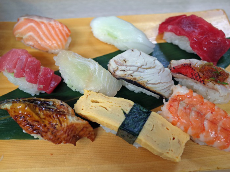 ร้านซูชิ Issakuzushi ร้านซูชิ, เที่ยวโอซาก้า