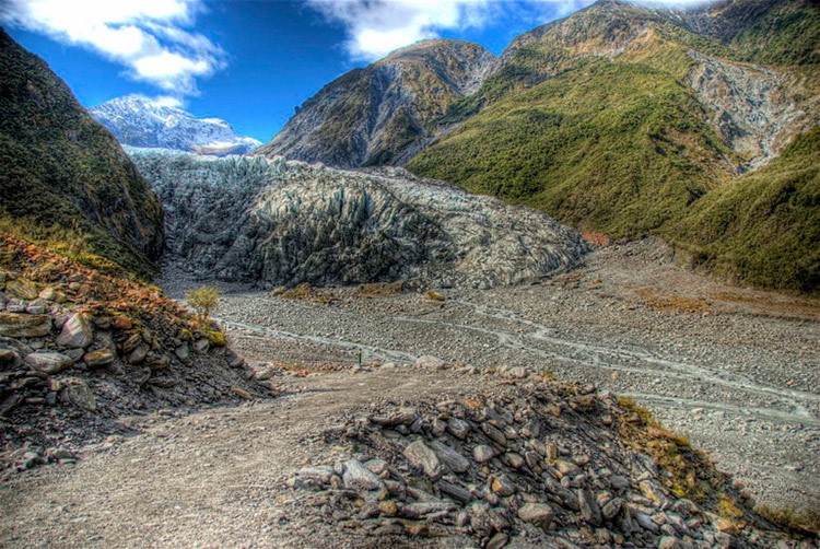 ธารน้ำแข็งฟ็อกซ์กลาเซียร์ (Fox Glacier) เที่ยวนิวซีแลนด์