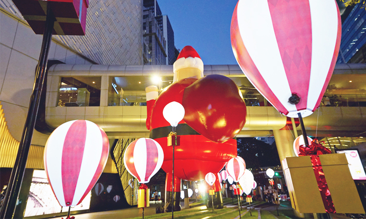 คริสมาสต์ 2017, Central Embassy