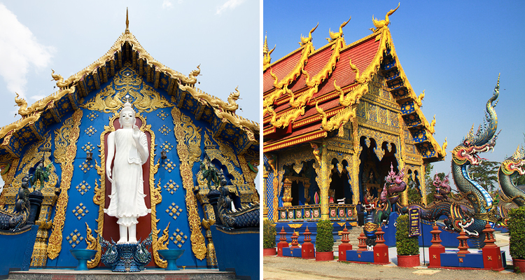 วัดร่องเสือเต้น วัดร่องเสือเต้น, ที่เที่ยวเชียงราย