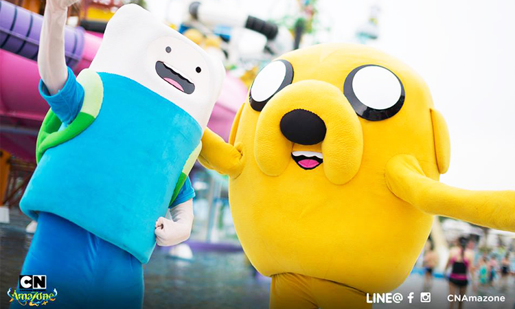 พาเด็กเที่ยวที่สวนน้ำ Cartoon Network Cartoon Network