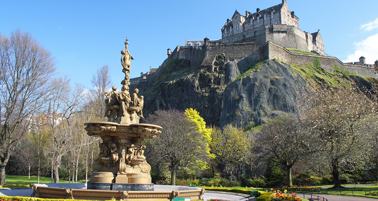 เที่ยวเมืองเอดินบะระ, สกอตแลนด์ edinburgh, scotland