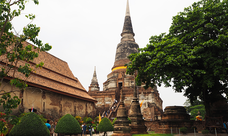 พาแม่เที่ยวอยุธยา วัดใหญ่ชัยมงคล เที่ยวอยุธยา, วัดใหญ่ชัยมงคล