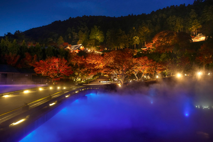 Katsuoji Temple ใบไม้เปลี่ยนสี ญี่ปุ่น, โอซาก้า