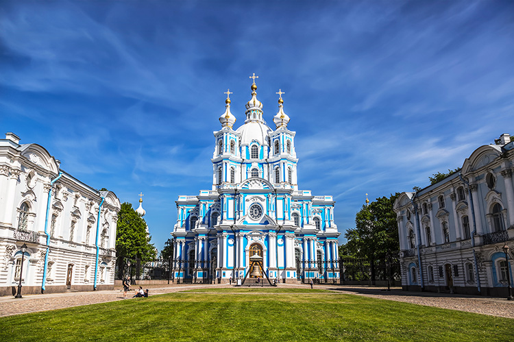 Smolny Convent, เซนต์ปีเตอร์สเบิร์ก, รัสเซีย