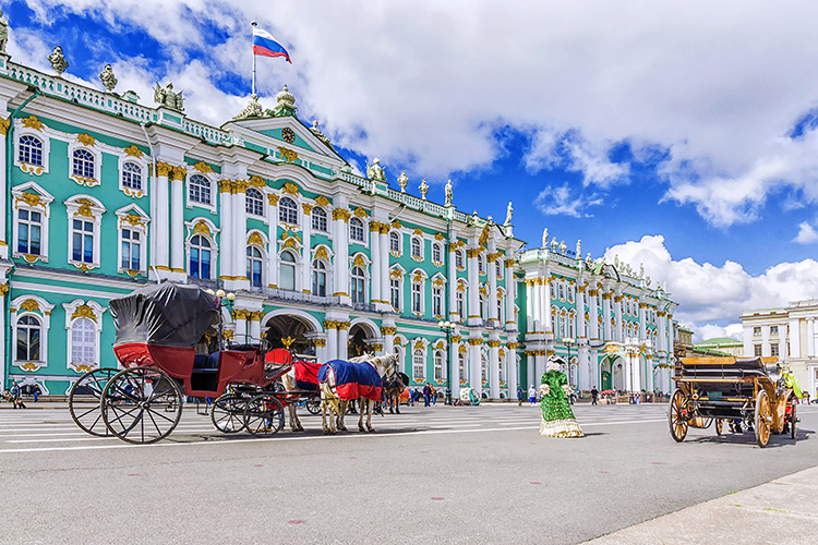 Hermitage Museum, เซนต์ปีเตอร์สเบิร์ก, รัสเซีย