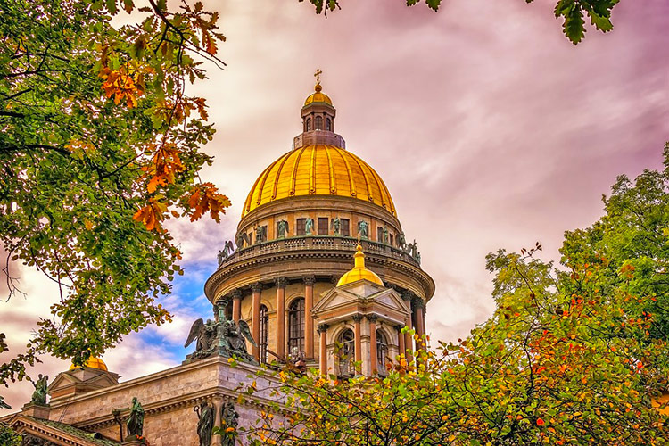 Saint Isaac's Cathedral, เซนต์ปีเตอร์สเบิร์ก, รัสเซีย