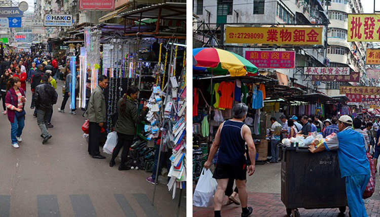 Apliu Street Flea Market ตลาดกลางคืนในฮ่องกง Apliu Street Flea Market