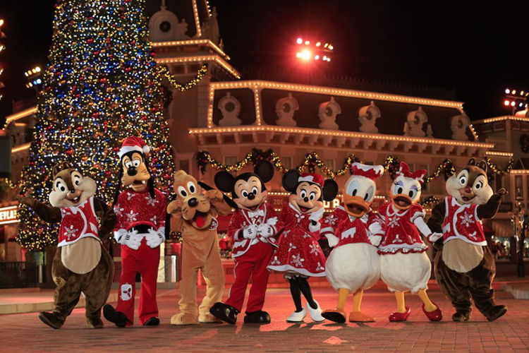 สวนสนุก Hong Kong Disneyland ธีมคริสต์มาส เที่ยวฮ่องกง, ฮ่องกงดิสนีย์แลนด์