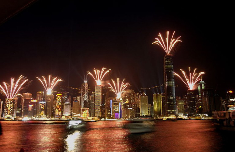 ชม Symphony of Lights ริมอ่าววิคตอเรีย ฮ่องกง เที่ยวฮ่องกง, Symphony of Lights