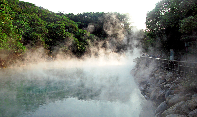 Beitou Thermal Valley ไทเป ไต้หวัน