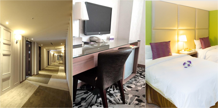 Muzik Hotel ที่พักใกล้สถานีรถไฟไทเป muzik hotel