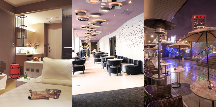 Sparkle Hotel ที่พักใกล้สถานีรถไฟไทเป Sparkle Hotel