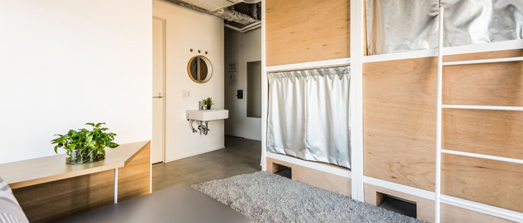 Bunka Hostel Tokyo ที่พักใกล้สถานีอาซากุสะ Bunka Hostel Tokyo