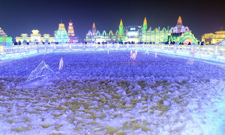 เทศกาลแกะสลักหิมะ, ฮาร์บิน, จีน